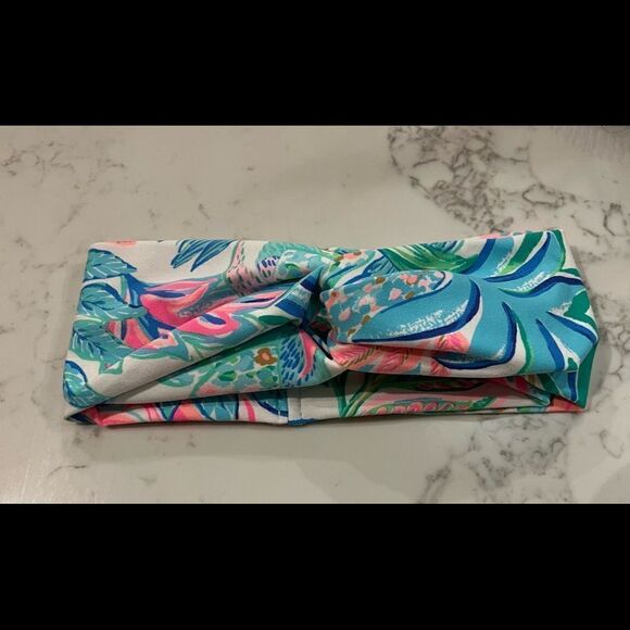 LILLY PULITZER X LELE SADOUGHI KNOTTED HEADBAND - Picture 3 of 5